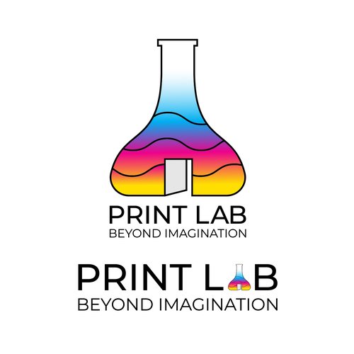 Request logo For Print Lab for business   visually inspiring graphic design and printing Réalisé par rifqifh