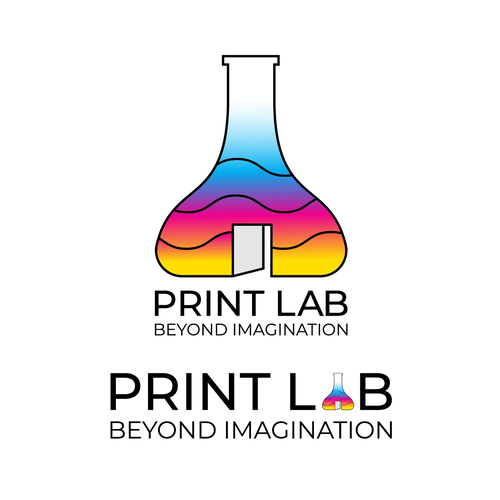 Request logo For Print Lab for business   visually inspiring graphic design and printing Design by rifqifh