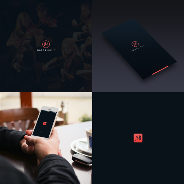 Design by § King § titled "Music company logo "