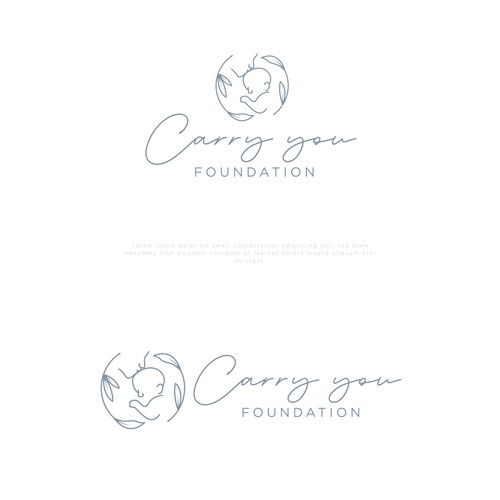 Logo needed for non-profit serving families affected by infant death Design by e t ' s