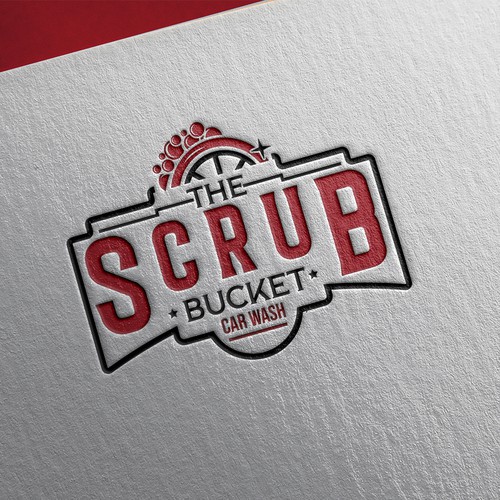 Lookin for Modern Bold and sophisticated Logo for Car Wash Chain: The Scrub Bucket Car Wash Design by Victoria Cova