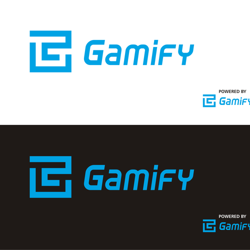 Gamify - Build the logo for the future of the internet.  Design by FirstGear™