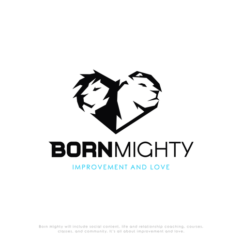 Bring “Born Mighty” Logo and Social To The Masses! Design by >>Jelena<<