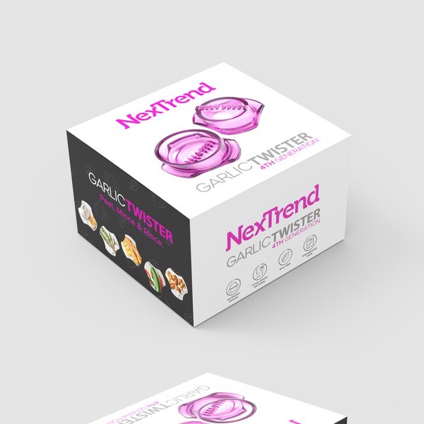 Design by Carlos Eng titled "Garlic twister"