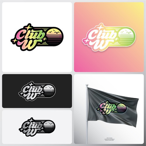 Retro-Cool Logo/Brand Launch For New Youth Volleyball Club Design by semburat