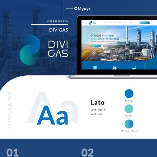 Designs | Website Design for Industrial/Hydrogen Startup: UX/UI and ...