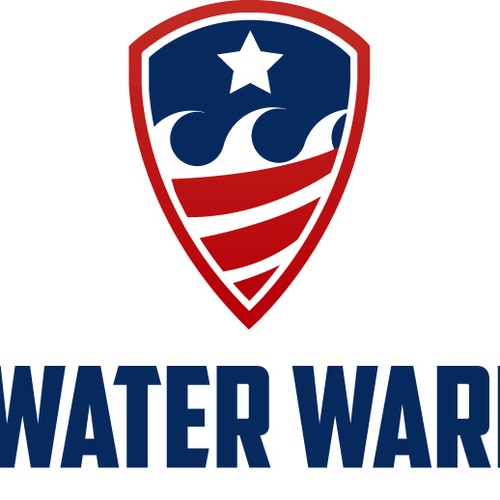 New logo wanted for Blue Water Warrior (the name of the organization), an American flag or red and white stripes with blue lette Réalisé par Ginger Johnson