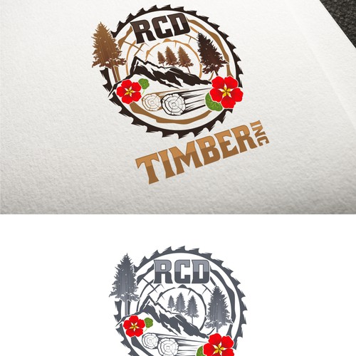 Design di Design a Pacific NW logo for a family oriented logging company di Paradise Dream