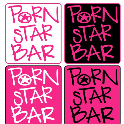 500px x 500px - PORN STAR BAR Logo!! | Logo design contest
