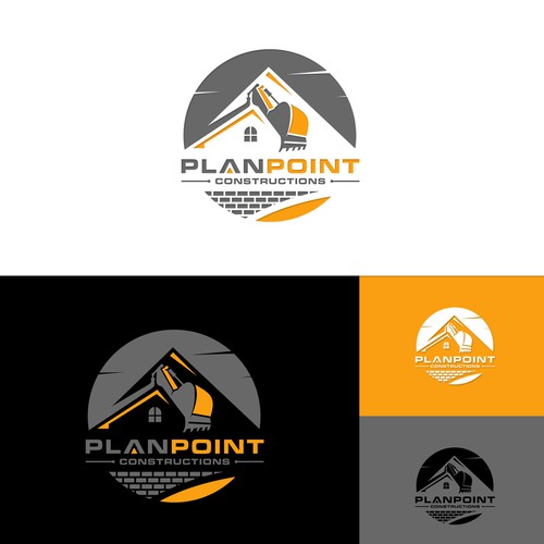 PlanPoint Construction Logo Needs A Remodel Design by Jazie