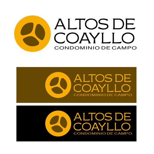 "Solo tu puedes diseñar para el mejor condominio de campo" ganador Logo y paquete de imagen corporativa