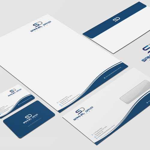 New stationery wanted for Samuel David Systems Ontwerp door ArtLeo