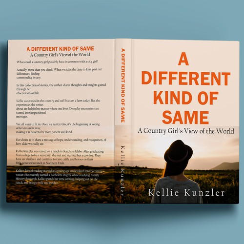 Design di A Different Kind of Same: A Country Girl's View of the World di M!ZTA