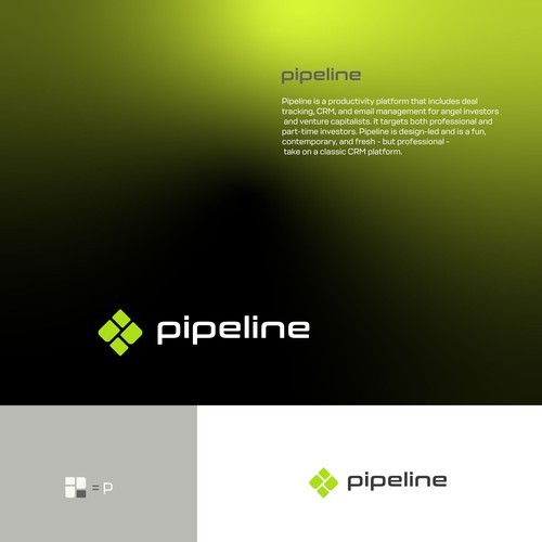 Diseño de Design a cool, sleek, tech-oriented logo for Pipeline de DreamyDezines