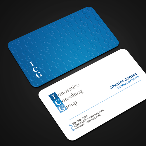 Design di ICG Business Cards di Fytch