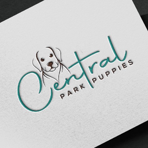 Design a heartfelt, modern logo for a brand that brings families and puppies together. Design by ✦✦ArtRasu✦✦