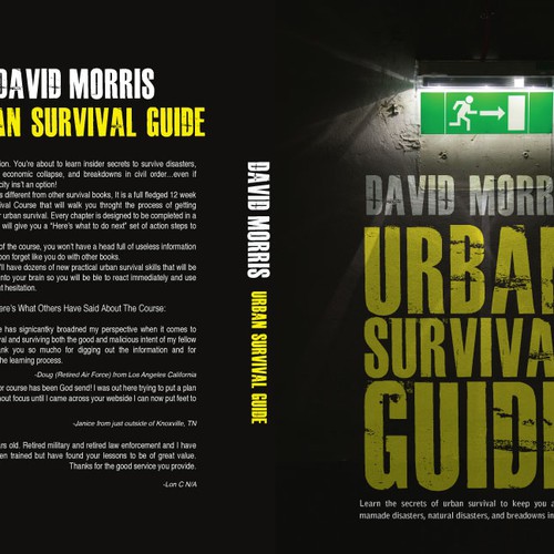 Book Cover Design For Urban Survival Guide Design by morfeocr