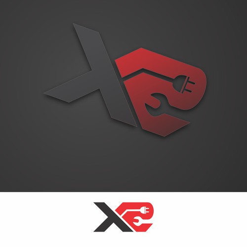 Modern Scandinavian Automotive Workshop Software Logo (white floors, no oil, moving to electric) Design by bcogwene