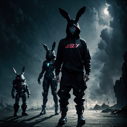 Assassin Rabbit Graphic Design by Carlos Eng