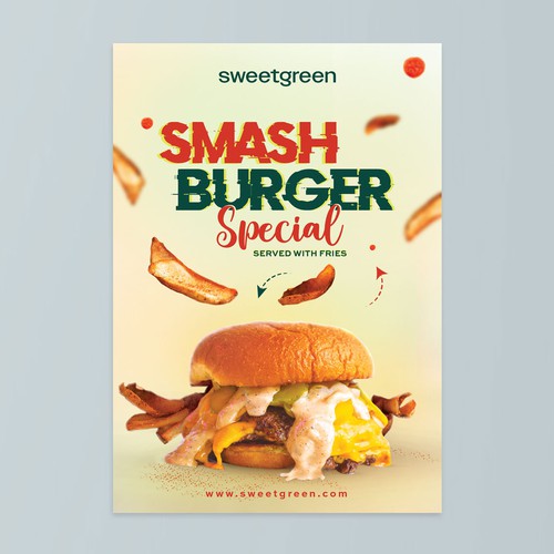 Smash Burger Marketing Materials Design by SmartProduction