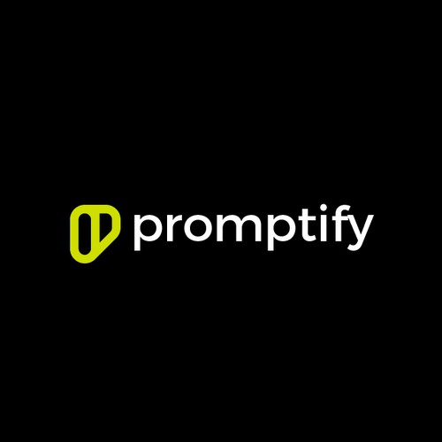 Modern, Simple and Sleek Logo for Promptify.com Design by brandking inc.