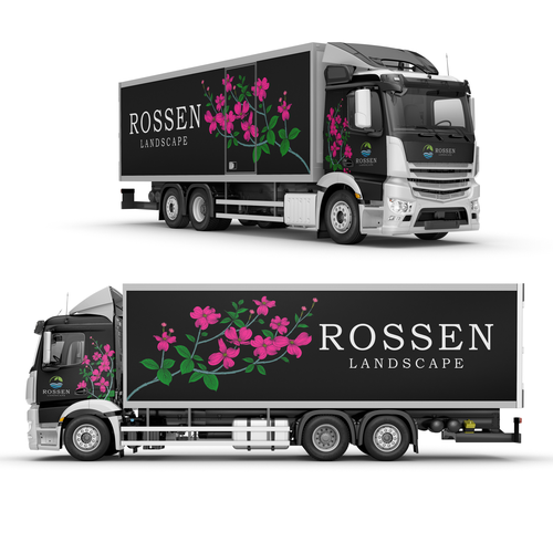 Box Truck Wrap Design Design by ATJEH™