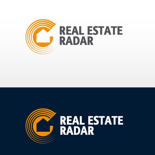 real estate radar Ontwerp door GraphicSupply