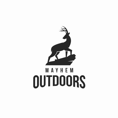 Mayhem Outdoors (outdoor brand) Design by Creafyx