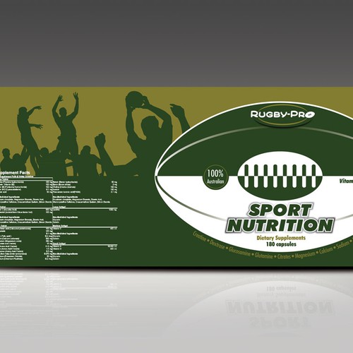 Create the next product packaging for Rugby-Pro Design von zoxigen