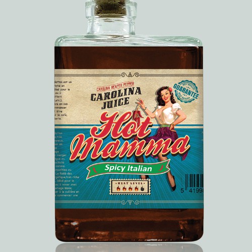 Product label contest entry by Dem Ro