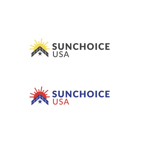 Solar Sales upscale logo  Design by Design Republik