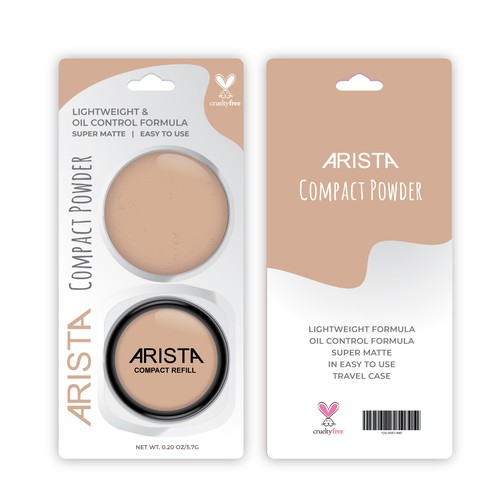 Arista Compact Powder Design by malabari