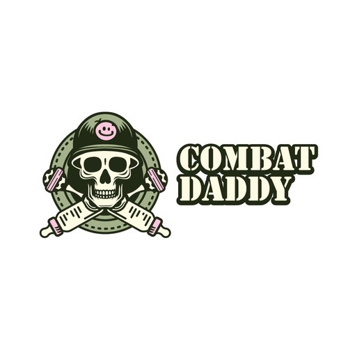 Need a classic, manly logo to appeal to new dads to read our blog! Design by bevouliin