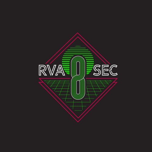 Cyberpunk 80's style logo needed for a Cyber Security conference Design by Nikimalist