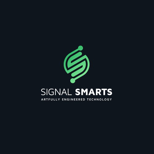 Design a Modern, Geometric Logo for Signal Smarts: We are Network and Wireless Technology Artists!! Design réalisé par cs_branding