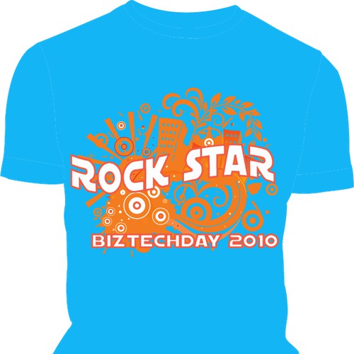 Design di Give us your best creative design! BizTechDay T-shirt contest di breka