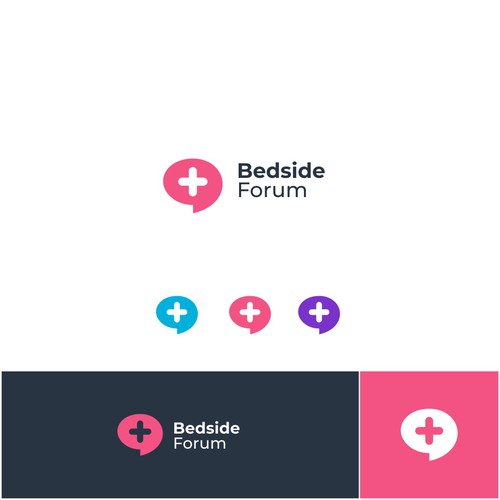 Design a LOGO for a Live Chat App for Patients and their Families! Design by TheDaydreamerStd