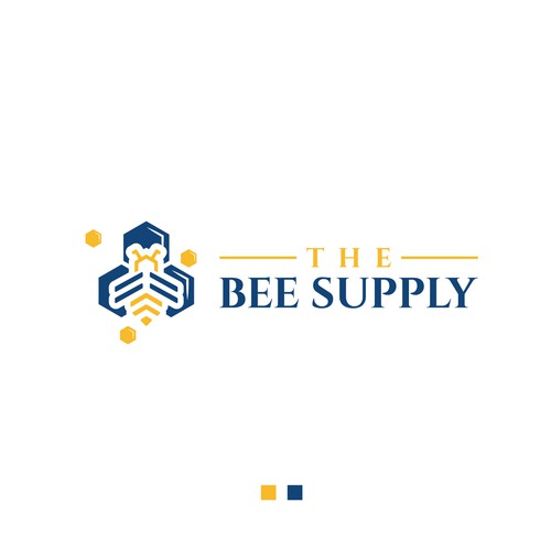 New Texas Bee Supply Logo Design by StudioJack