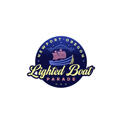 Newport Lighted Boat Parade Design by 7Overlay