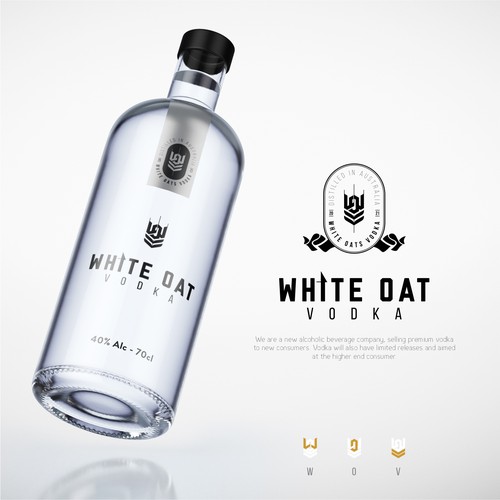 Vodka start up, selling to boutique consumers in Australia-ontwerp door Knupi™️