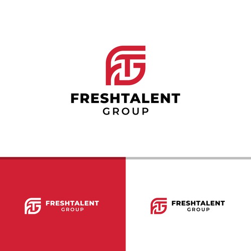 "FRESH" logo for a talent agency Design by Fierda Designs