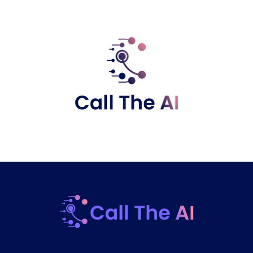 AI Communication Logo Design by Asim H. Designs ⭐️
