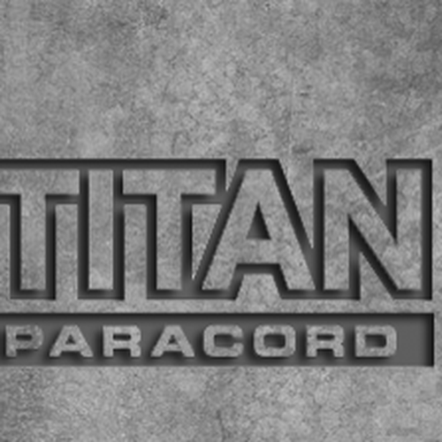 Create the next logo for titan paracord