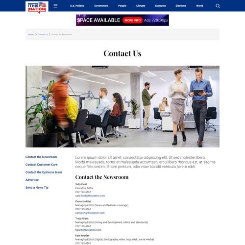Wordpress Design for Political Blog Design by Dipis