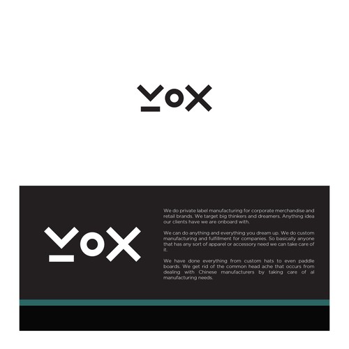 Vox Marketing rebrand Design by YDesign27