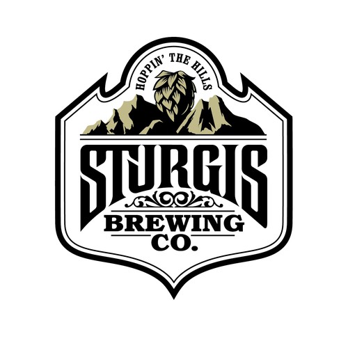 Sturgis Brewery Logo Design Design by gcsgcs