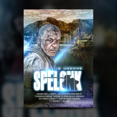 Poster for Apocalyptic sci fi film Design by EPH Design