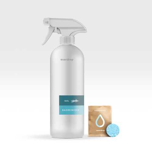 Premium Spray Bottle and Packaging for Cleaning Supplies-ontwerp door Jorge Ros