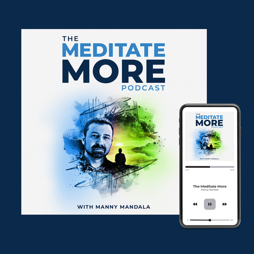 Meditation Podcast Artwork Design by TheOneStudio™