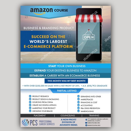 Amazon Business and Branding Course Design by allMarv